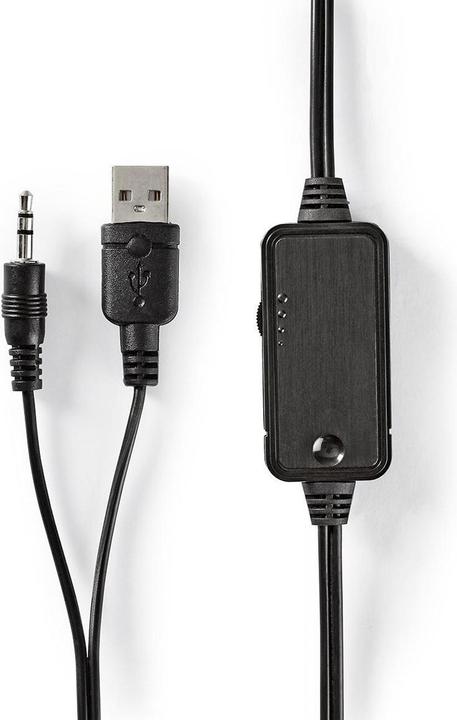 Produktbild Nedis PC-Lautsprecher 2.0 18 W Anschlüsse – Eingang: USB A Stecker / 1x 3.5 mm Stromversorgung über