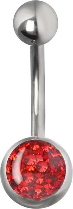 Image du produit Bijouteria Piercing nombril (Titane, Cristal Swarovski)
