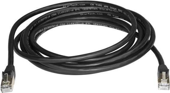 Produktbild StarTech Patch Cable Cat6a 3m Black (STP, CAT6a, 3 m)