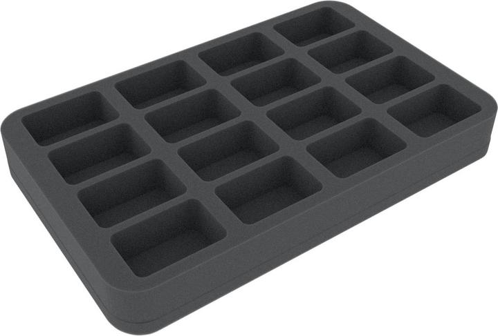 Produktbild Feldherr HS035A034 - Schaumstoffeinlage für Überraschungsei Figuren - 16 Fächer (Schaumstoff)