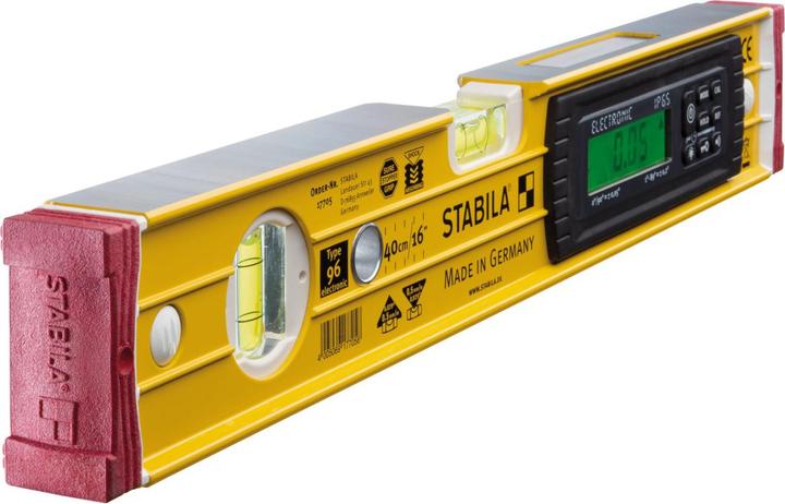 Produktbild Stabila Elektronik-Wasserwaage TECH 196 electronic IP 65 (40 cm)
