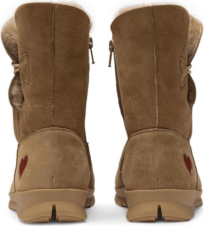 Actual product image Vitaform Stiefeletten Damen Weite H Veloursleder & Doubleface (39)