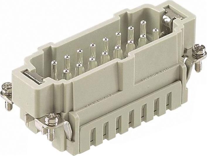 Image du produit Harting Han ES 16P cageclamp plg insert,16A 500V