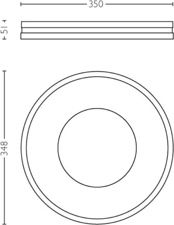 Actual product image Philips Hue Being Basis BT (2400 lm)