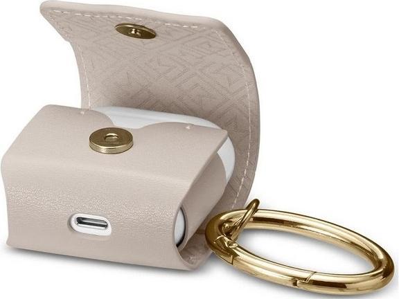 Actual product image Spigen La Manon AirPods Case PU Leather blady różowy/pale pink 074CS26377 (Headphone bag)