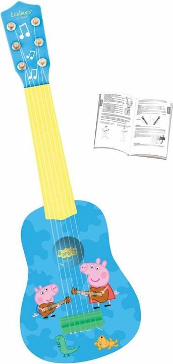 Produktbild Lexibook Peppa Wuz Meine erste Gitarre 21 Zoll / 53cm