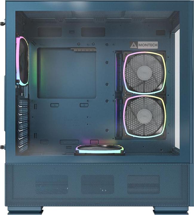 Actual product image Montech SKY TWO, Midi Tower - blue (ATX, Mini-ITX, mATX)