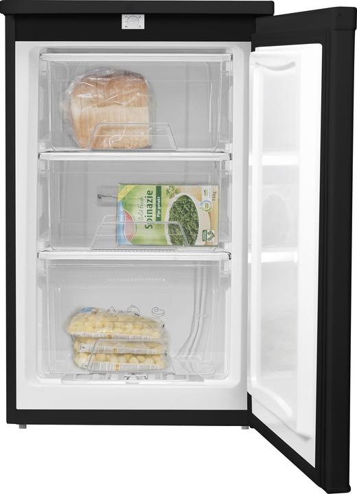 Produktbild Inventum VR550B - Tafelmodel vriezer - Vrijstaand - 88 liter - Zwart (Freistehend, 88 l)