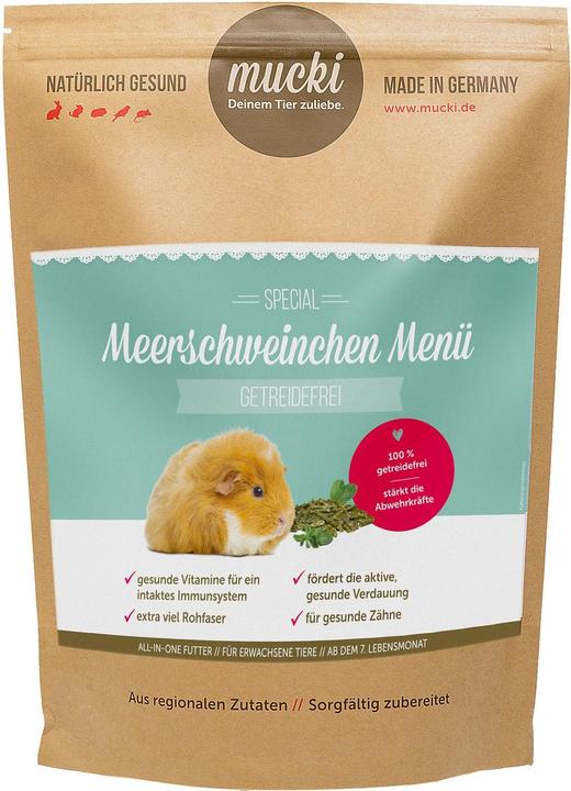 Mucki Meerschweinchen Menü getreidefrei (1 kg, 1 x)