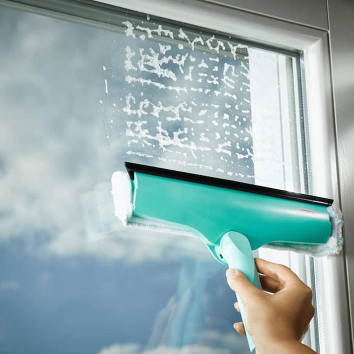 Produktbild Leifheit Fensterwischer Window & Frame Cleaner L micro duo Telescope 210 (1 Stk.)