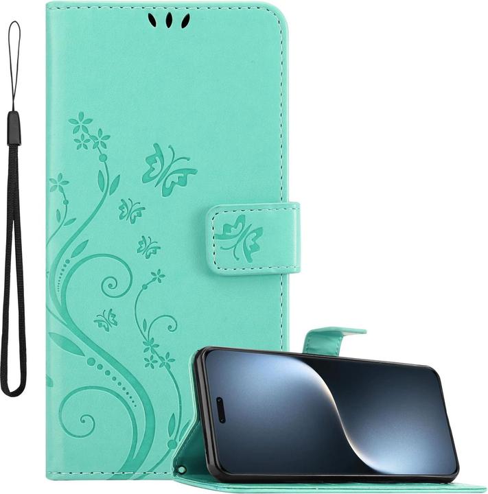 Produktbild Cadorabo Hülle für Honor Magic 7 Lite mit Blumen Muster (Honor Magic7 Lite)