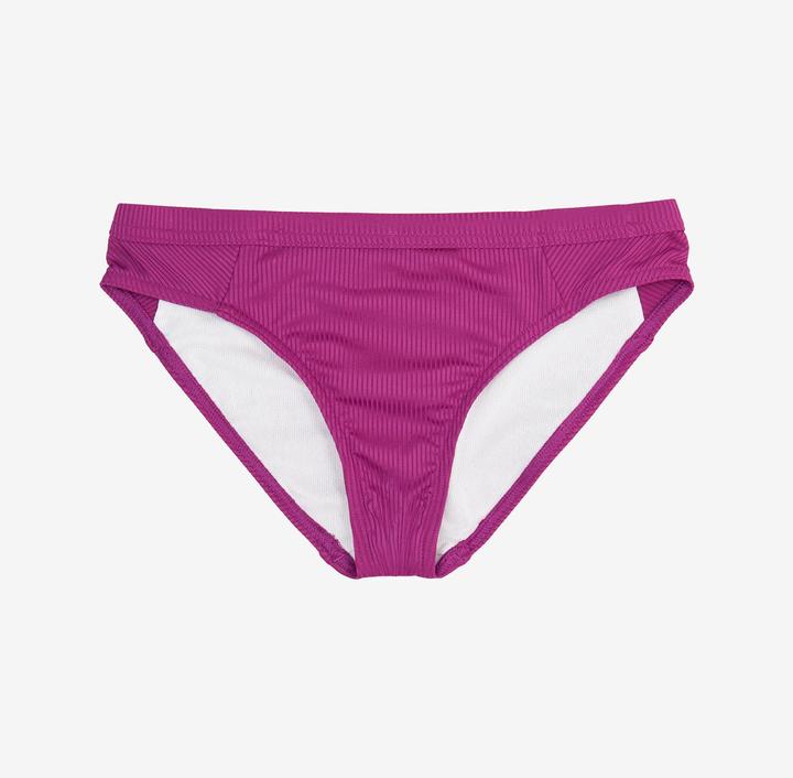 Image du produit Olaian Bas de maillot de bain fleuri surf Fille - Alma hao prune