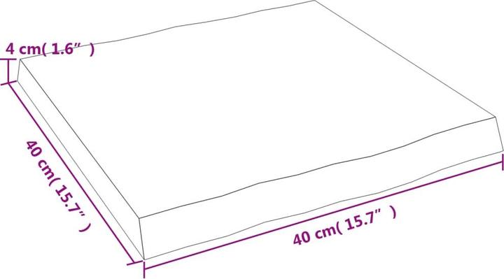 Produktbild VidaXL Nili (60 x 40 x 4 cm)