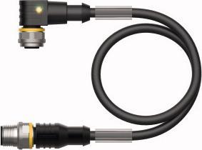 Immagine prodotto Turck Cavo attuatore e sensore Cavo di collegamento PUR WKC4.4T-P7X3.2-7.5-RSC4 (7.50 m)