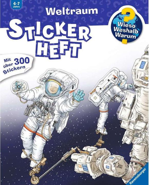 Ravensburger Wieso? Weshalb? Warum? Stickerheft: Weltraum