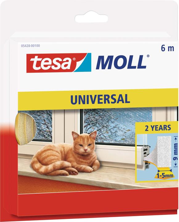 Actual product image tesa tesamoll UNIVERSAL foam gasket, self-adhesive, for insulation