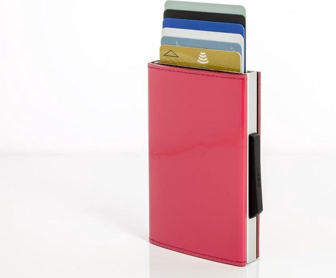 Actual product image Ögon Ogon Cascade Wallet Leather Raspberry