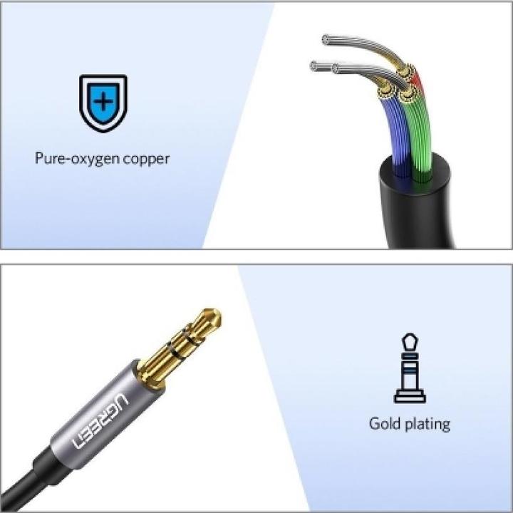 Produktbild Ugreen 3.5mm Klinke — 3.5mm Klinke (1.50 m, 3.5mm Klinke (AUX))