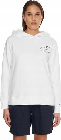 Immagine prodotto Tommy Hilfiger Maglia con cappuccio da donna con slogan normale (XS)