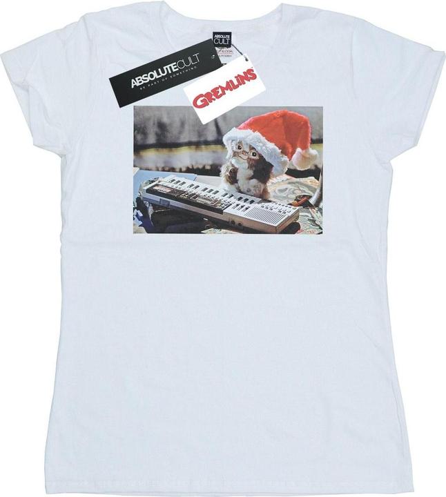 Universal Textiles Mogwai Christmas Hat TShirt (S)