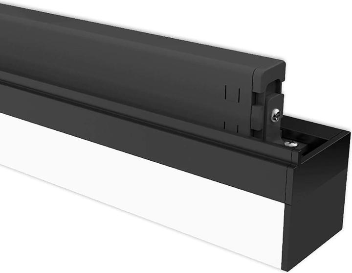 Produktbild Isoled 3-PH Linearleuchte 1200mm, 40W, 110°, schwarz matt, 3000K