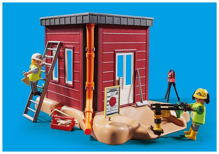 Produktbild Playmobil Minibagger mit Bauteil (70443, Playmobil City Action)