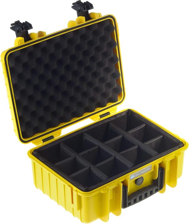 Produktbild B+W Outdoor Case Type 4000 mit Facheinteilung (Fotokoffer, 17 l)