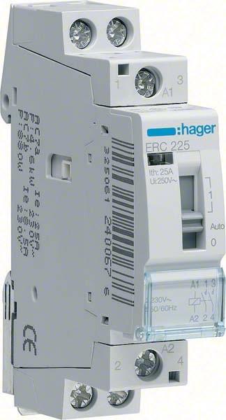 Image du produit Hager Relais d'installation 16A 2S+2Ö 230V ERC418