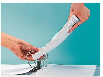 Actual product image Leitz Folder (A4, 80 mm, 1 Piece)
