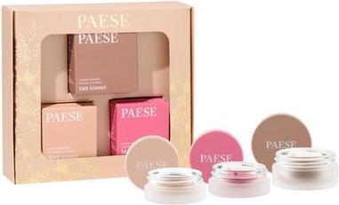 Actual product image Paese Paeseset Contouring Cream Blush 03, Cream Highlighter 01, Cream Bronzer 01 (01, 03, Highlighter, Bronzer)