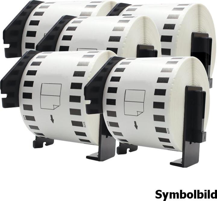 Image du produit Hermex Étiquette compatible 102mm x 30,48m Brother DK-22243
