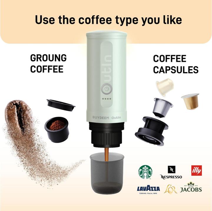 Image du produit OutIn Machine à café de voyage Nano Capsules (0.08 l)