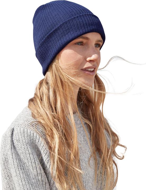 Immagine prodotto Beechfield Berretto adulto in cotone organico a maglia fine