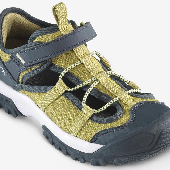 Actual product image Quechua Wanderschuhe Kinder atmungsaktiv Wandern - MH900 khaki (37)