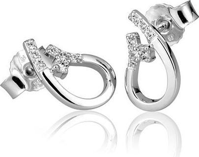 Breuning OHRSCHMUCK - BRILL. 0,106 Ct. H/si (750/18 K Gold)
