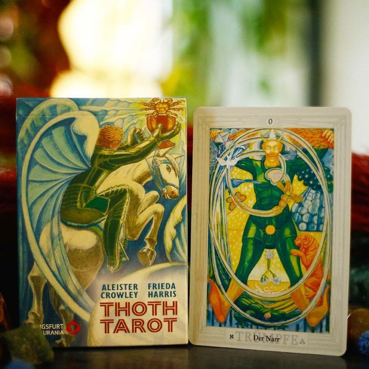 Produktbild Aleister Crowley Thoth Tarot Deluxe (Thoth Tarotdeck) (Aleister Crowley, Deutsch)