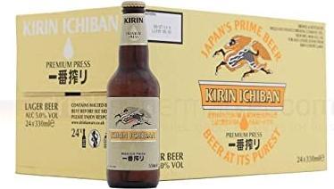 Produktbild Kirin ICHIBAN Premium Beer Kiste 24 x 330 ml / 5 % Japan (24 x 33 cl)