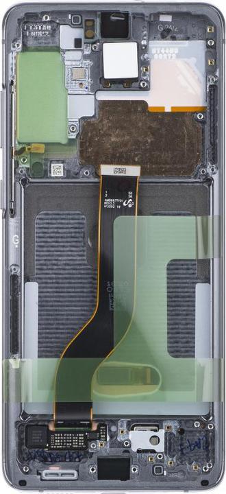 Produktbild Samsung Display Unit für Galaxy S20 5G G981 / S20 G980, w/o Camera, Cosmic Grau (Display)