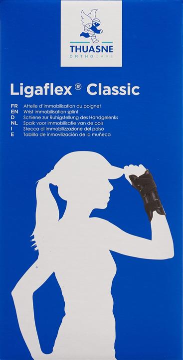 Actual product image Thuasne Ligaflex wrist strap size 1 right black (1)