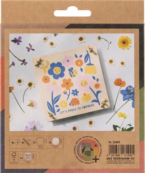 Produktbild Magni Blütenpresse Flower Press 14,5x14,5cm