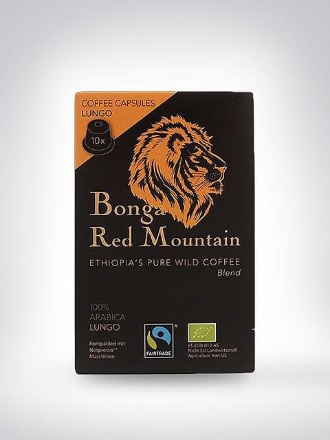 Produktbild Kaffa Bonga Red Mountain, Lungo (10 x Port.)