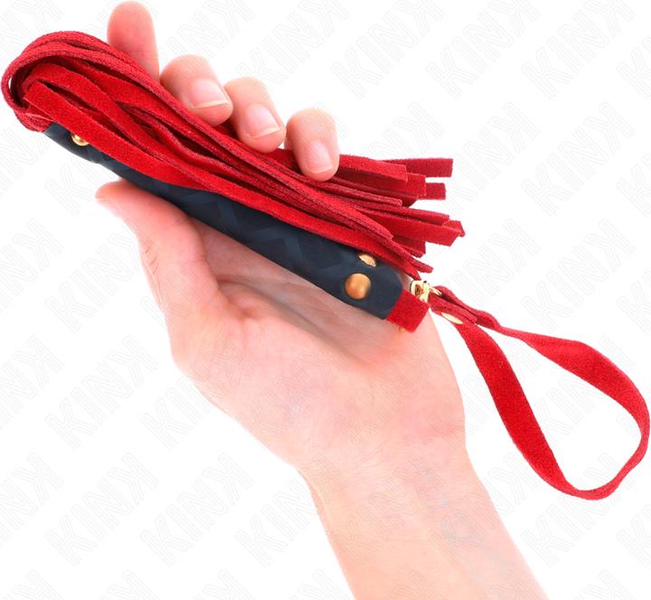 Produktbild Kink Rote Wildleder Mini-Peitsche 30 cm