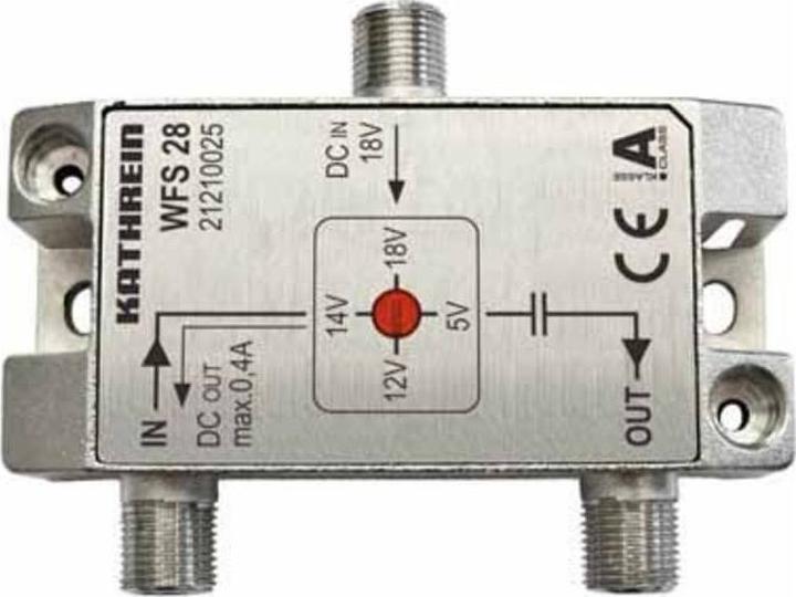 Image du produit Kathrein WFS 28 Diplexeur de signaux d'antenne (DiSEqC)