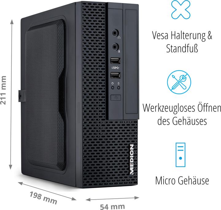 Produktbild Medion Akoya S23002 (Intel Core i5-6287U, 8 GB, 512 GB)