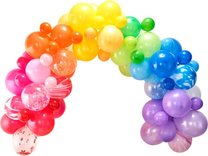 Produktbild Ginger Ray Bogen aus Luftballons Regenbogen (70 x)