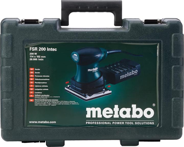 Actual product image Metabo Mittensander FSR 200 Intec (Sander, 200 W)