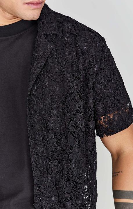 Immagine prodotto Siksilk Camicia a maniche corte Lace Resort Shirt (L)