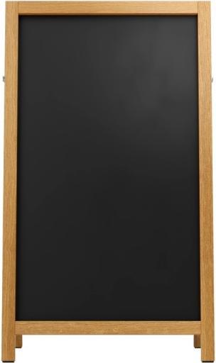 Actual product image VersaChalk - Large chalkboard with A-frame for pavements and restaurants 110cm x 65cm