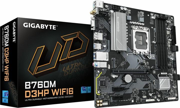 Produktbild Gigabyte B760M D3HP WIFI6 (LGA 1700, Intel B760, mATX)