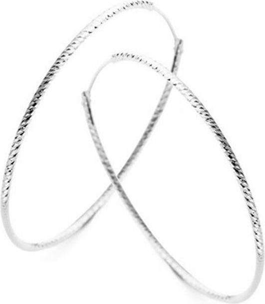 Image du produit Casa Jewelry Casa Hoops Collection Tuscana Silber 50 mm Oorbellen HO.0109.00 (Argent)